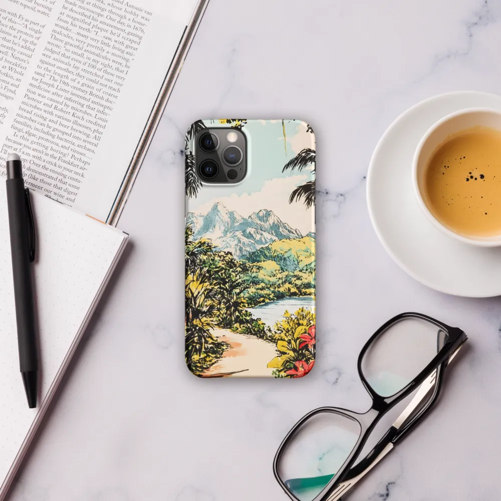 Tropical Serenity | Phone Case |  12 Pro | Snap Case | Matte