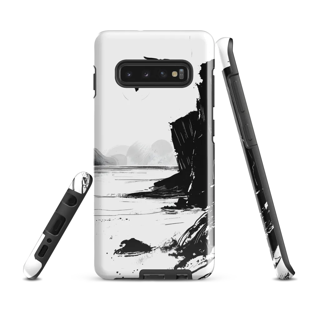 Ethereal Heights: A Minimalist Landscape | Phone Case |  S10 Plus | Tough Case | Glossy