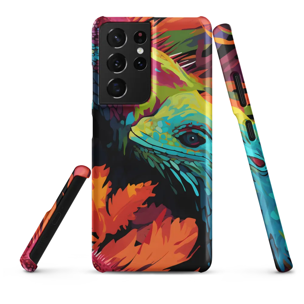 Vibrant Reptilian Harmony | Phone Case |  S21 Ultra | Snap Case | Matte