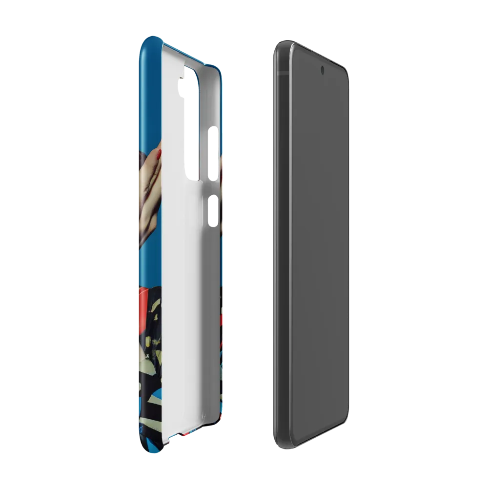 Echoes of Expression | Phone Case |  S21 FE | Snap Case | Glossy