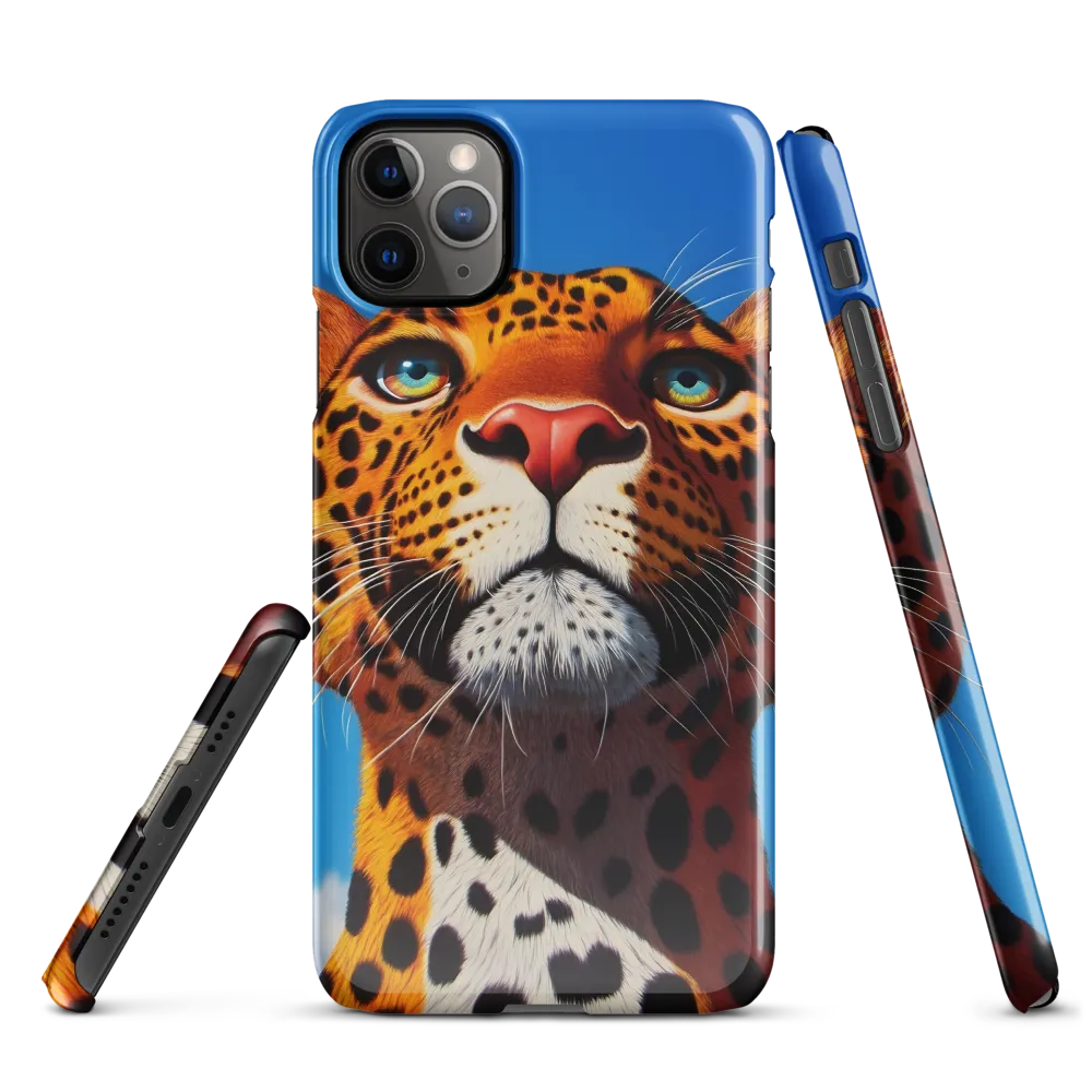 Regal Gaze: The Leopard's Majesty | Phone Case |  11 Pro Max | Snap Case | Glossy