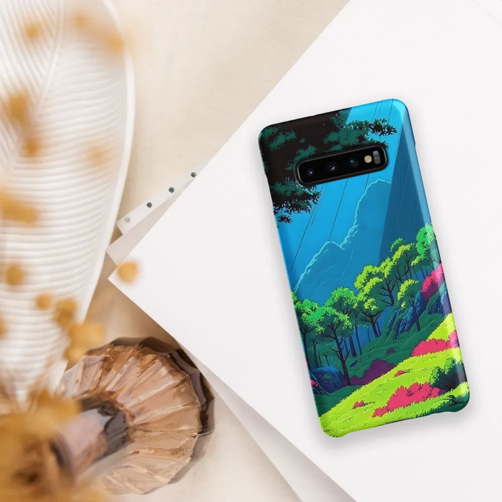 Whispers of a Vibrant Forest | Phone Case |  S10 Plus | Snap Case | Matte