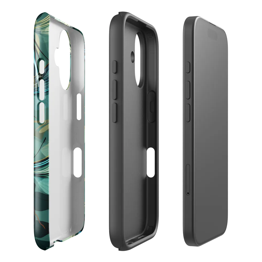 Whispers of Nature: Dragonflies in Harmony | Phone Case |  16 | Tough Case | Glossy