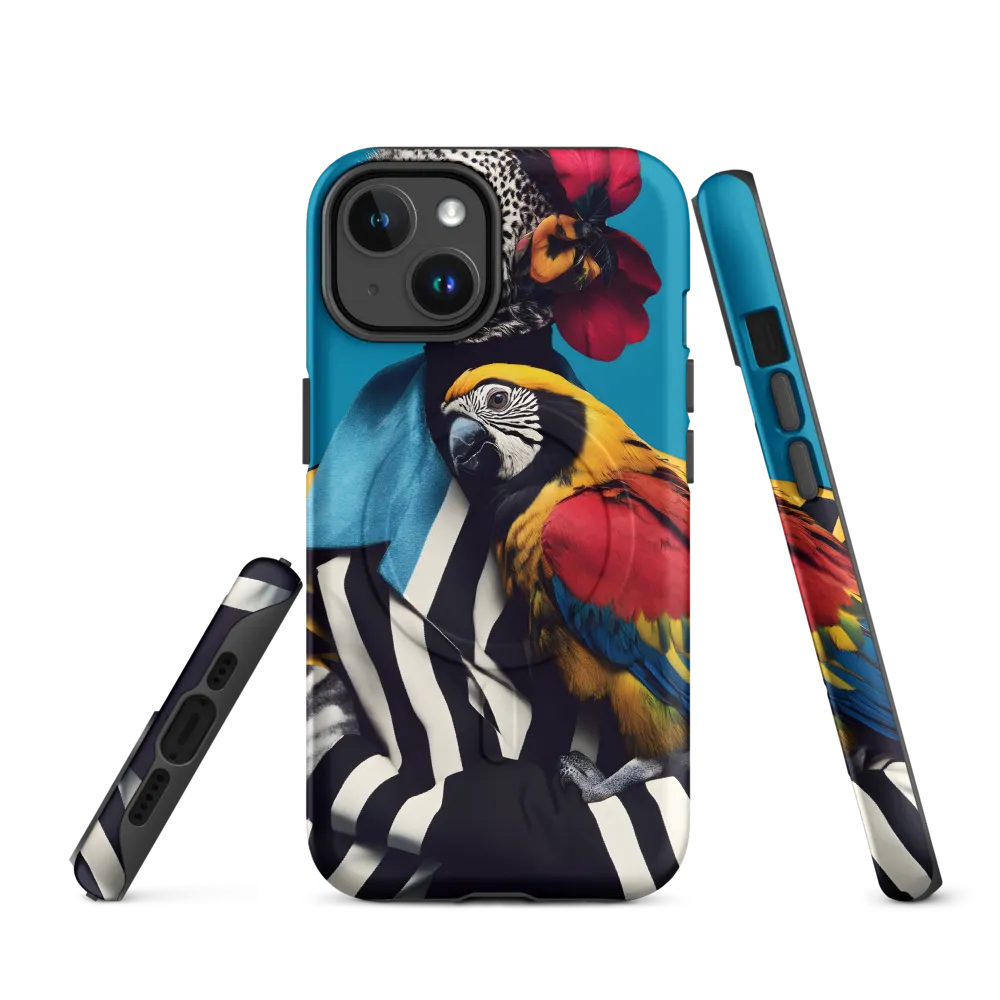 Vibrant Fusion of Flora and Fauna
