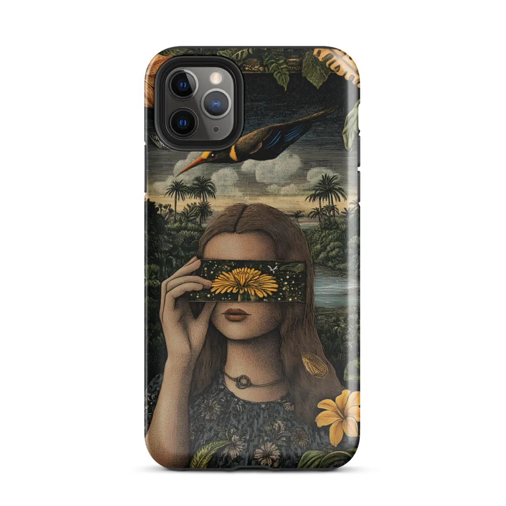 Veil of Nature: A Surreal Embrace | Phone Case |  11 Pro Max | Tough Case | Glossy