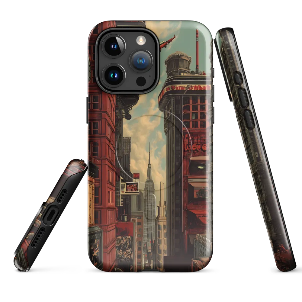 A Glimpse of Tomorrow: Urban Ambition | Phone Case |  15 Pro Max | MagSafe® Tough Case | Glossy
