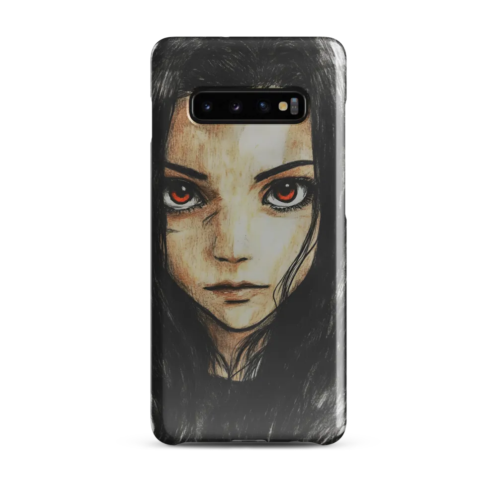 Eyes of Intensity | Phone Case |  S10 Plus | Snap Case | Glossy