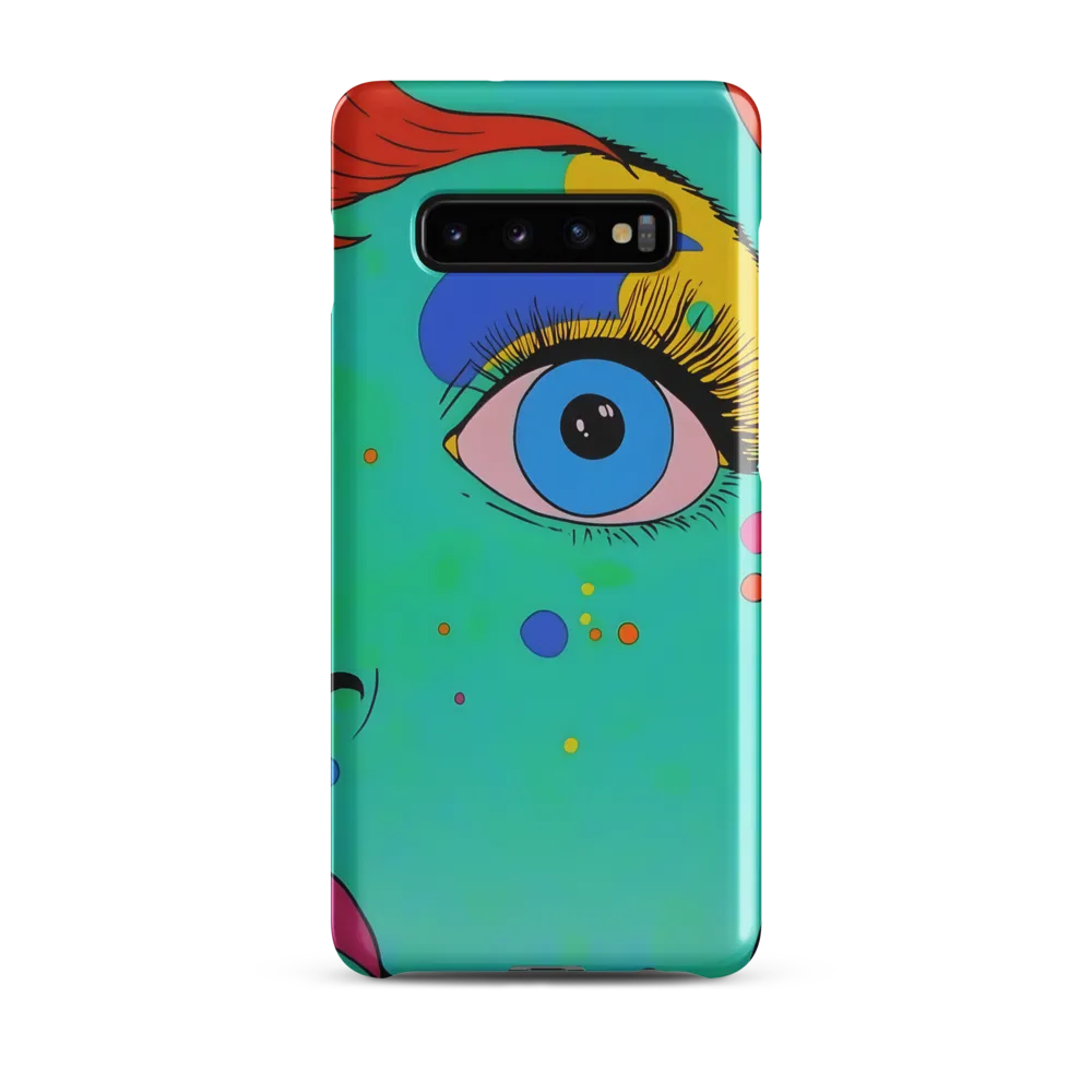 Vibrant Gaze | Phone Case |  S10 Plus | Snap Case | Glossy