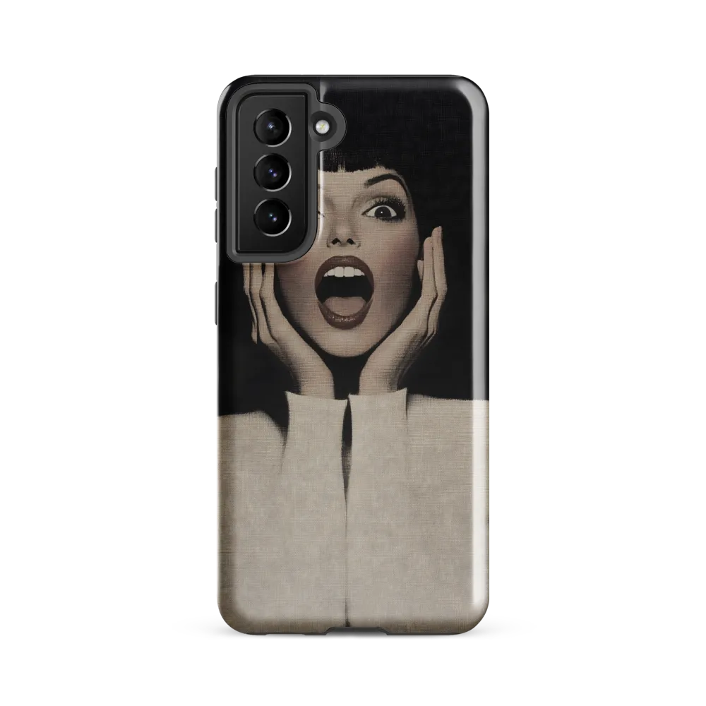 Eloquent Expression | Phone Case |  S21 FE | Tough Case | Glossy