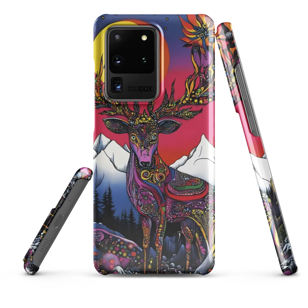 Mystical Majesty of the Psychedelic Deer | Phone Case |  S20 Ultra | Snap Case | Glossy
