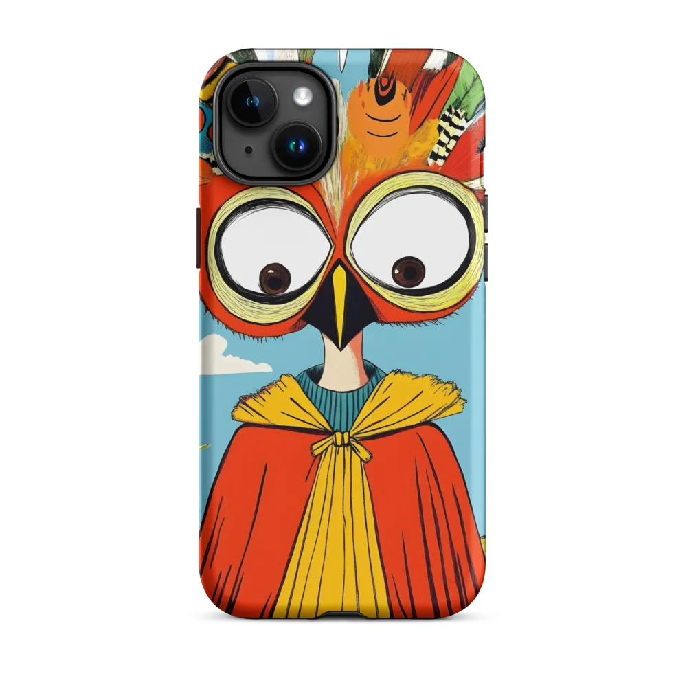 A Whimsical Encounter: The Owl-Human Fusion