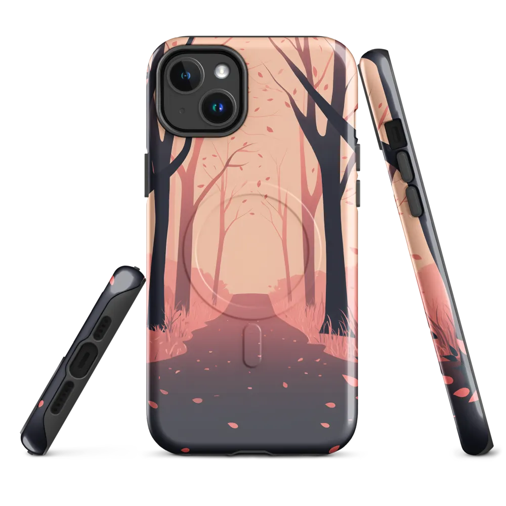 Whispers of a Serene Forest | Phone Case |  14 Plus | MagSafe® Tough Case | Glossy