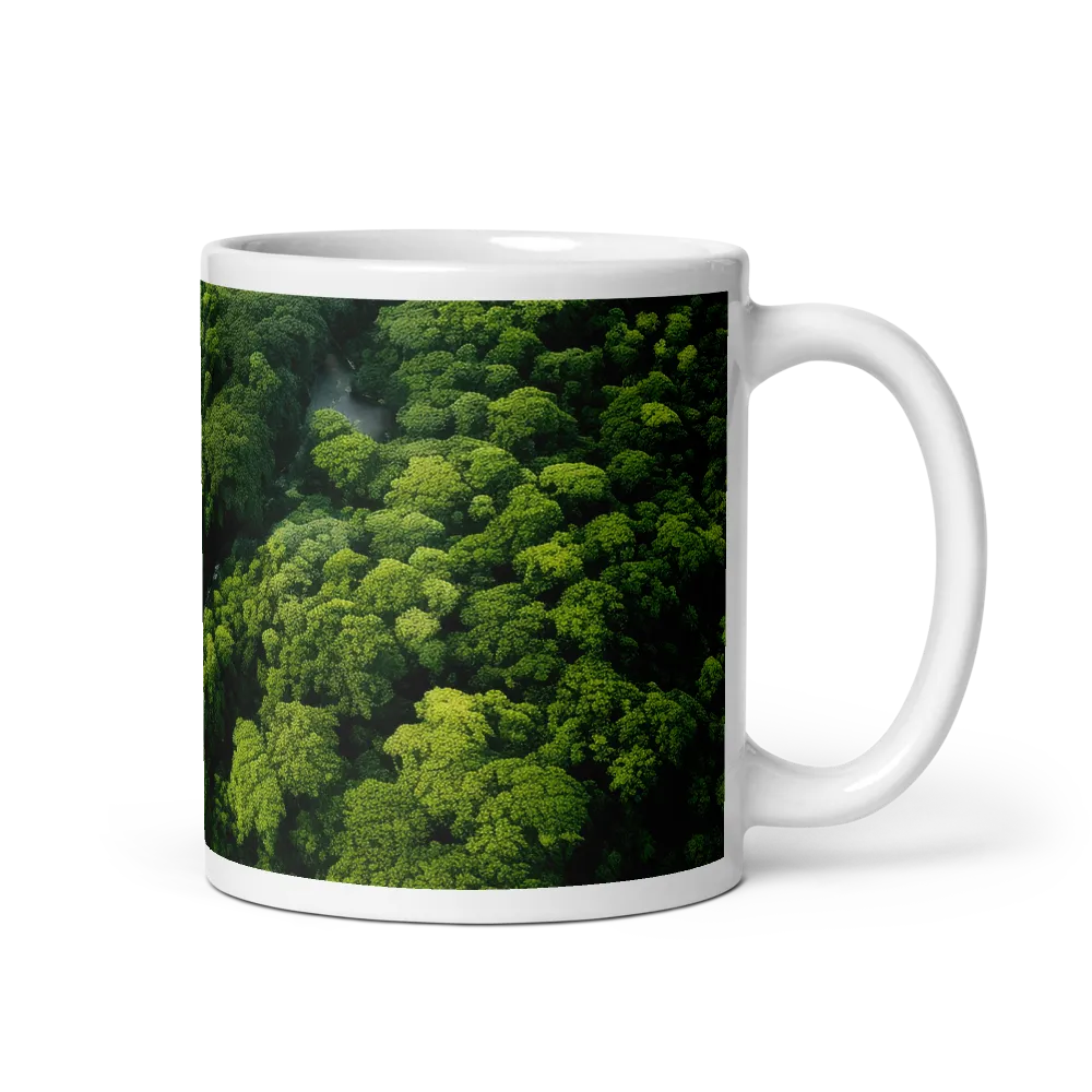 Emerald Canopy | Mug with White inside | 11 oz