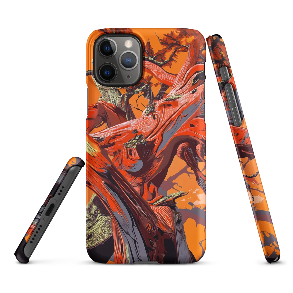 Life in Motion: An Abstract Tree | Phone Case |  11 Pro | Snap Case | Matte