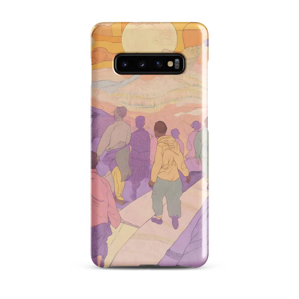 Journey Towards the Horizon | Phone Case |  S10 Plus | Snap Case | Glossy