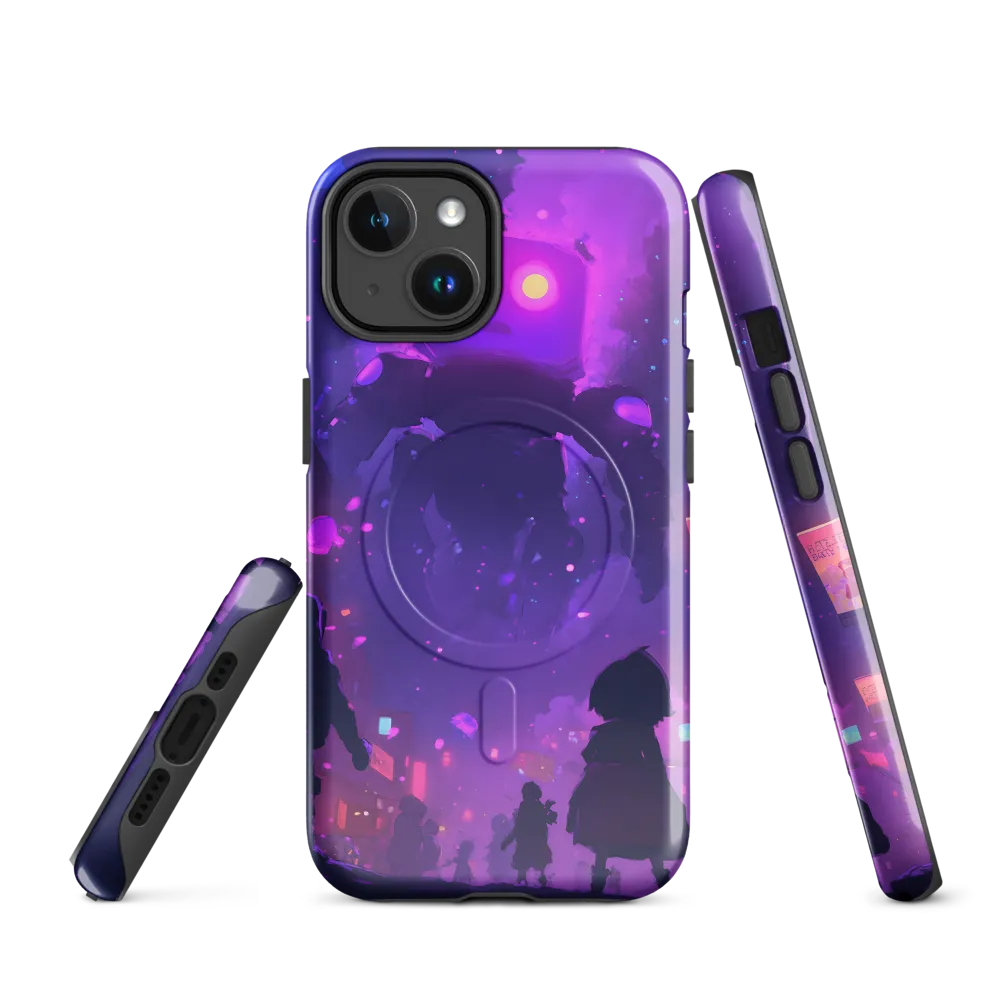 Awakening of the Neon Guardian | Phone Case |  14 | MagSafe® Tough Case | Glossy