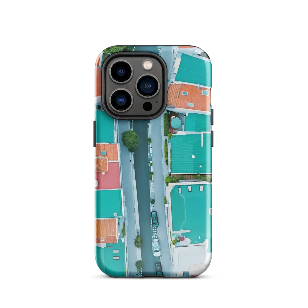 Charming Urban Tapestry | Phone Case |  14 Pro | Tough Case | Glossy