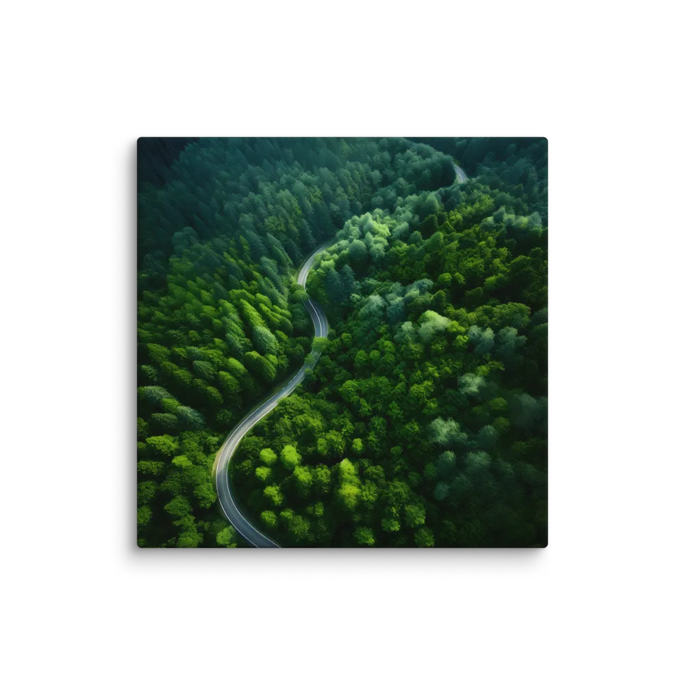 Serpentine Serenity | Canvas | 36″×36″