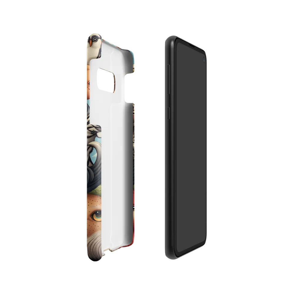Harmonious Echoes of Wildlife | Phone Case |  S10e | Snap Case | Matte
