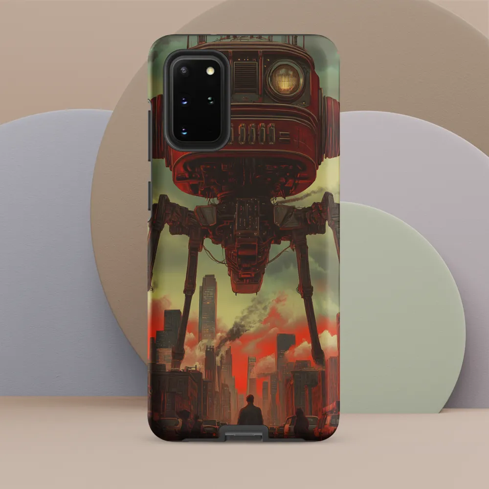 The Monolith of Mechanization | Phone Case |  S20 Plus | Tough Case | Matte