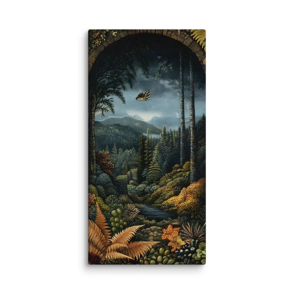 Whispers of the Enchanted Forest | Canvas | 24″×48″