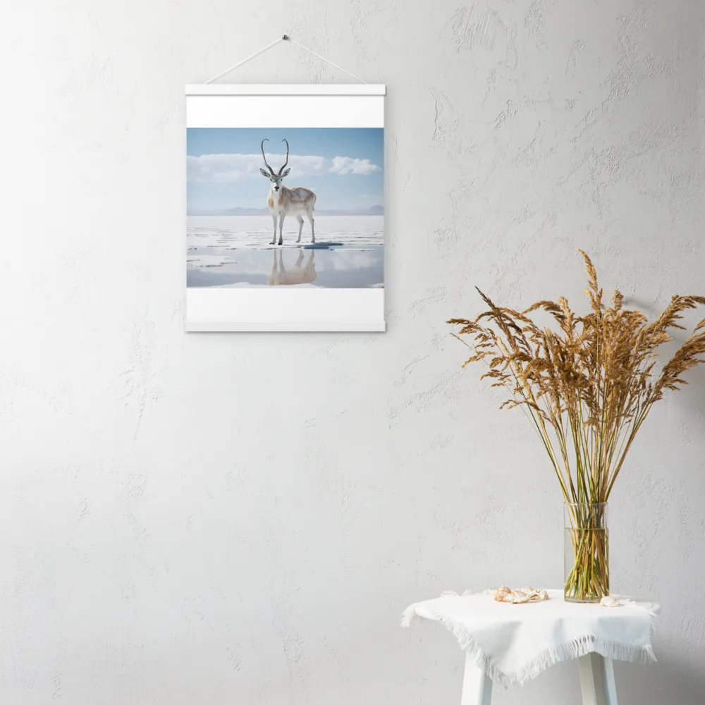 Reflection of Serenity | Poster With White Wood Hanger | 16″×20″