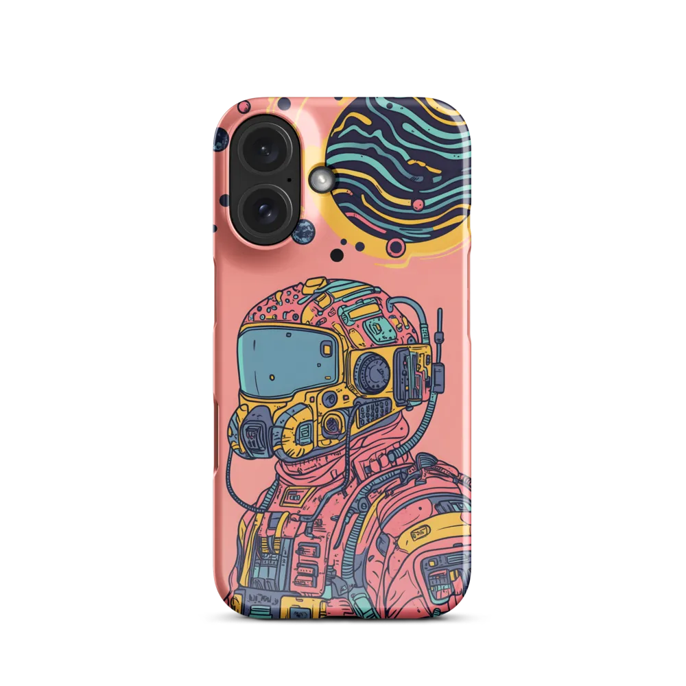 Exploration Beyond: A Digital Astronaut | Phone Case |  16 | Snap Case | Glossy