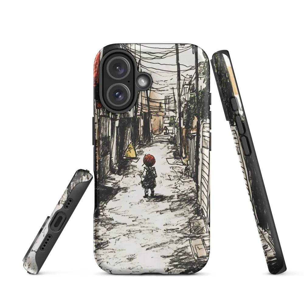 Into the Alleyway: A Journey of Nostalgia | Phone Case