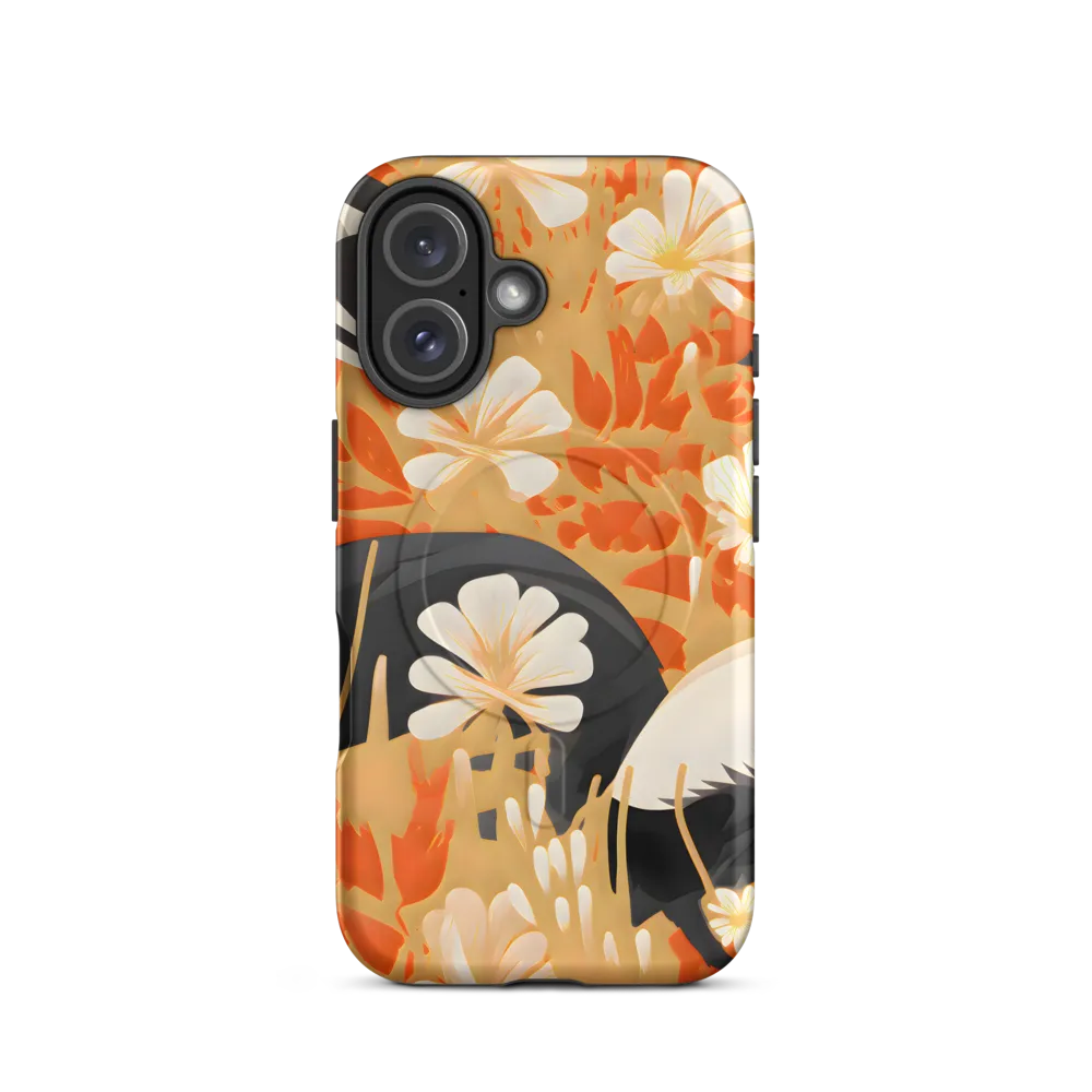 Whimsical Badgers in Bloom