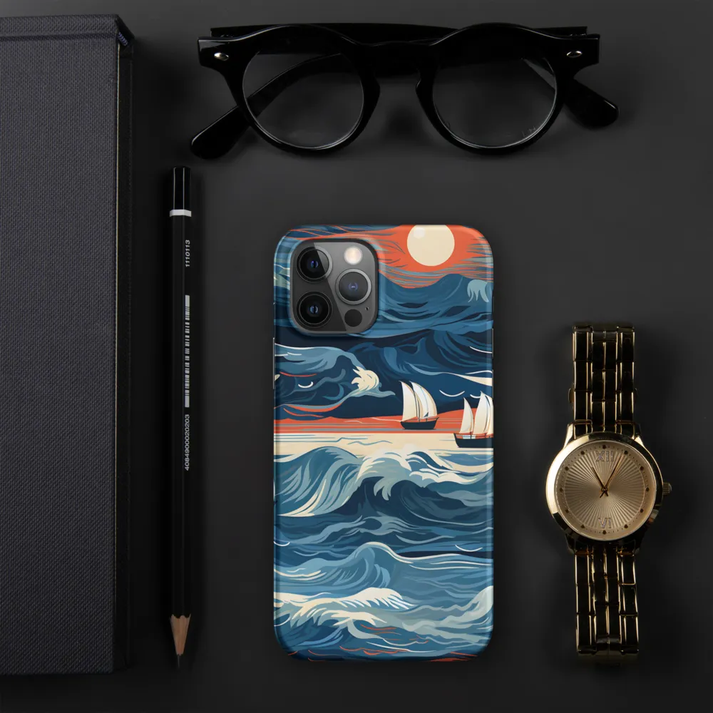 Ocean Whispers: A Voyage at Dusk