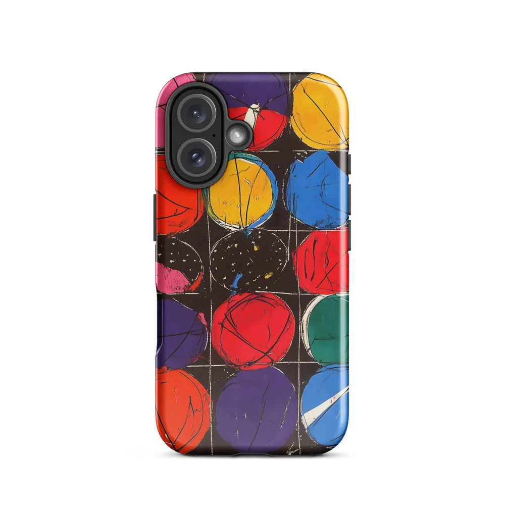Colorful Circles in Abstract Harmony