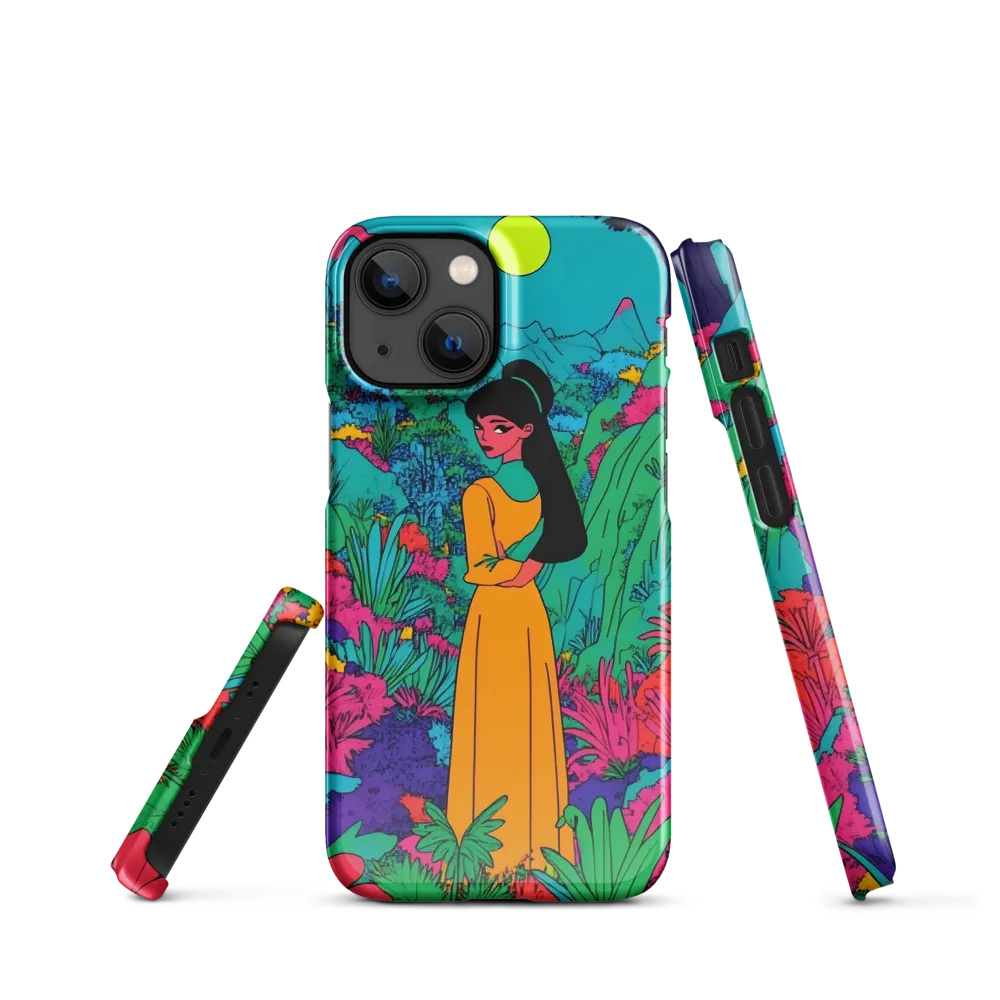 Ethereal Serenity in a Psychedelic Landscape