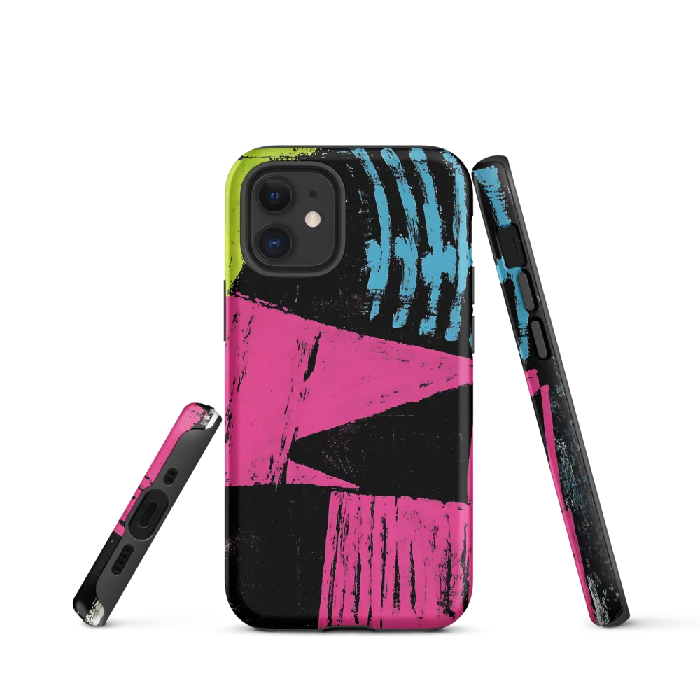 Dynamic Geometry | Phone Case |  12 mini | Tough Case | Matte
