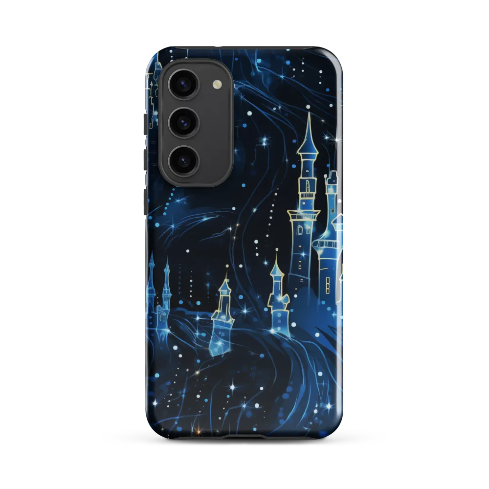 Dreamy Castles in a Starry Sky