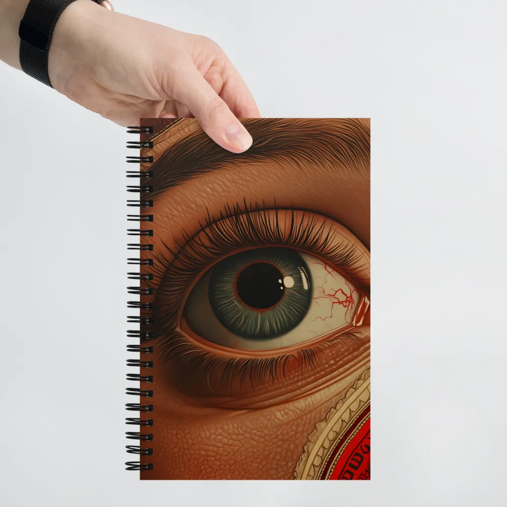 The Gaze of Anatomy | Spiral Notebook