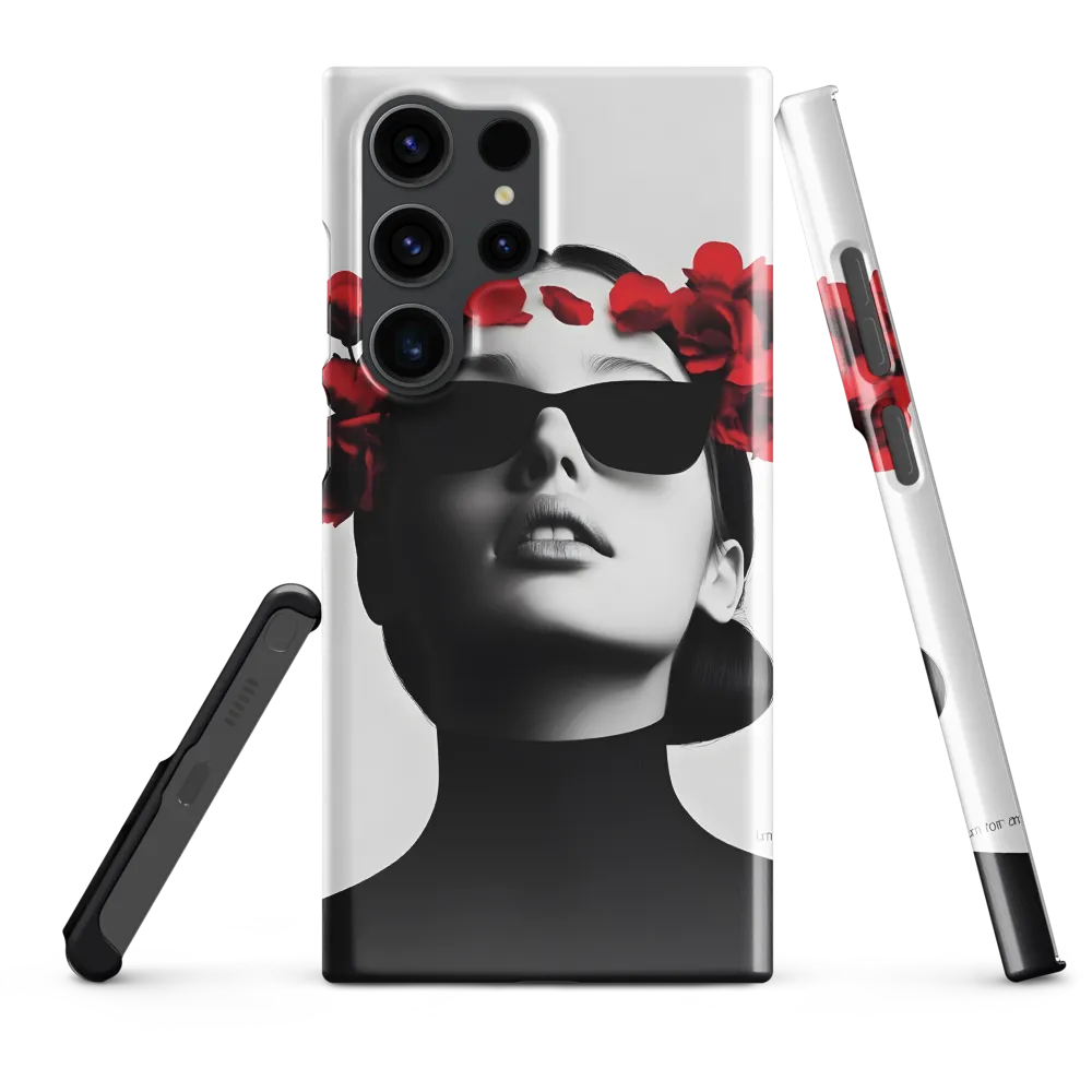 Blooming Elegance | Phone Case |  S23 Ultra | Snap Case | Glossy