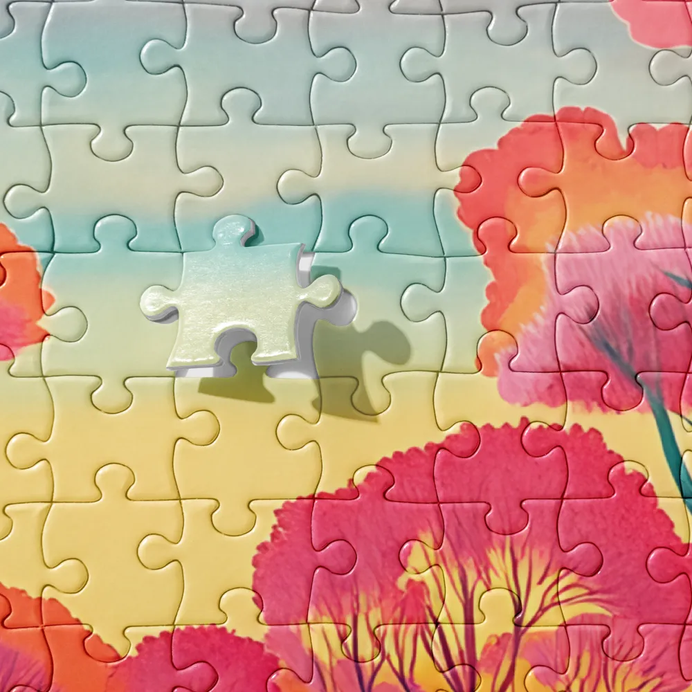 Whimsical Serenity | Jigsaw Puzzle | 252 pieces