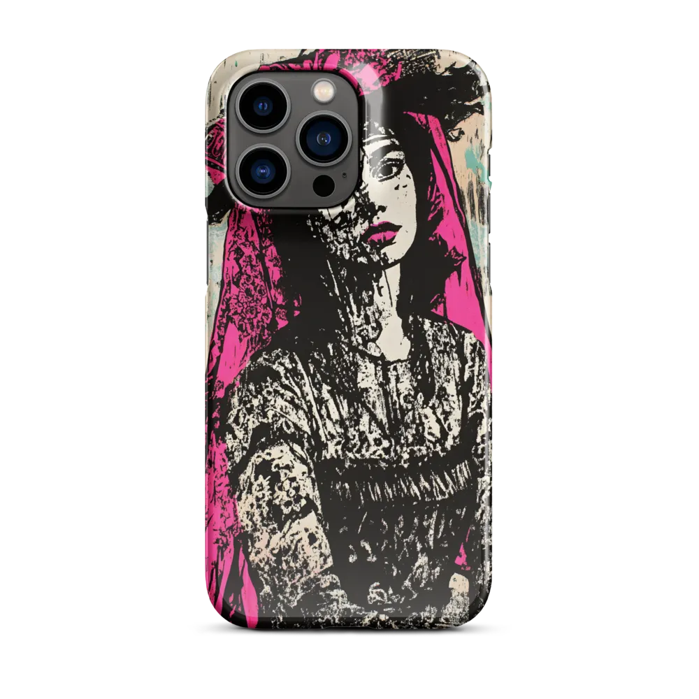 Veiled Beauty | Phone Case |  14 Pro Max | Snap Case | Glossy