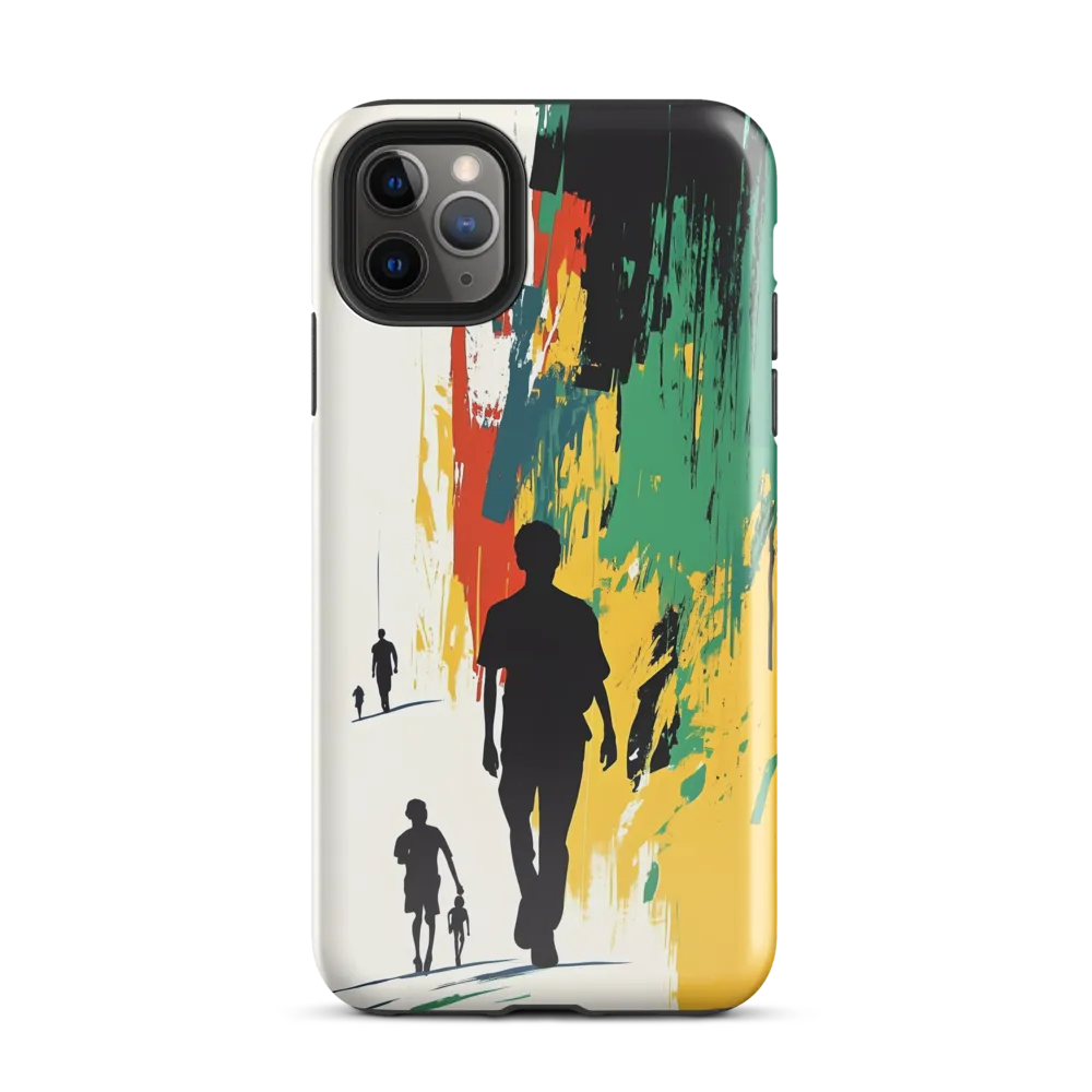 Journey of Silhouettes | Phone Case |  11 Pro Max | Tough Case | Glossy