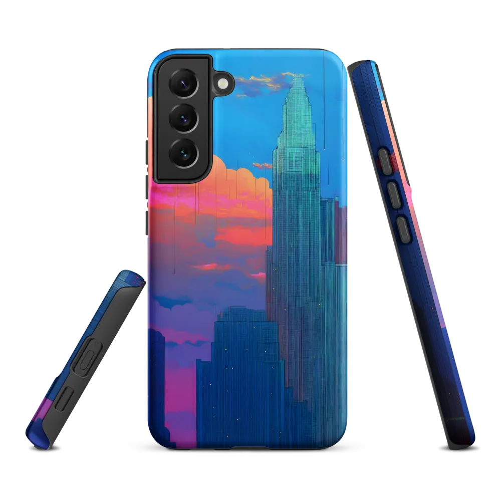 Twilight Reflections: A Digital Cityscape