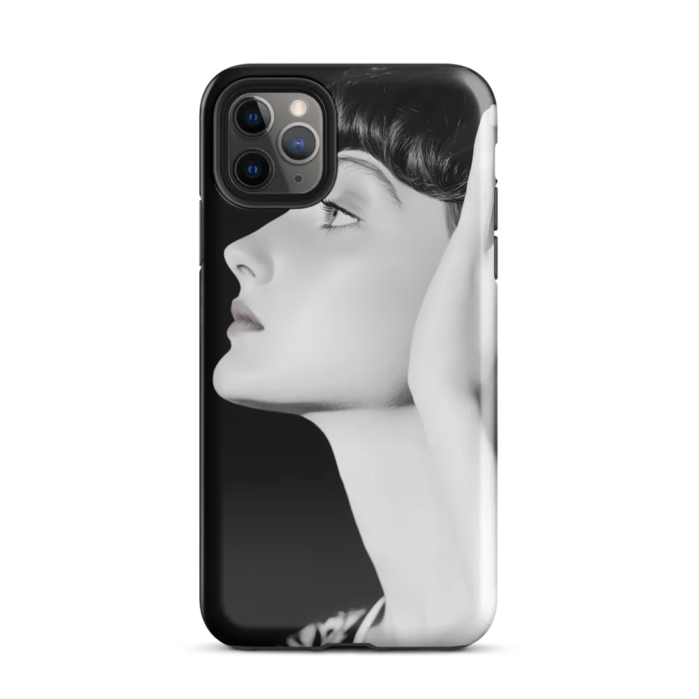 Contemplation in Monochrome | Phone Case |  11 Pro Max | Tough Case | Glossy