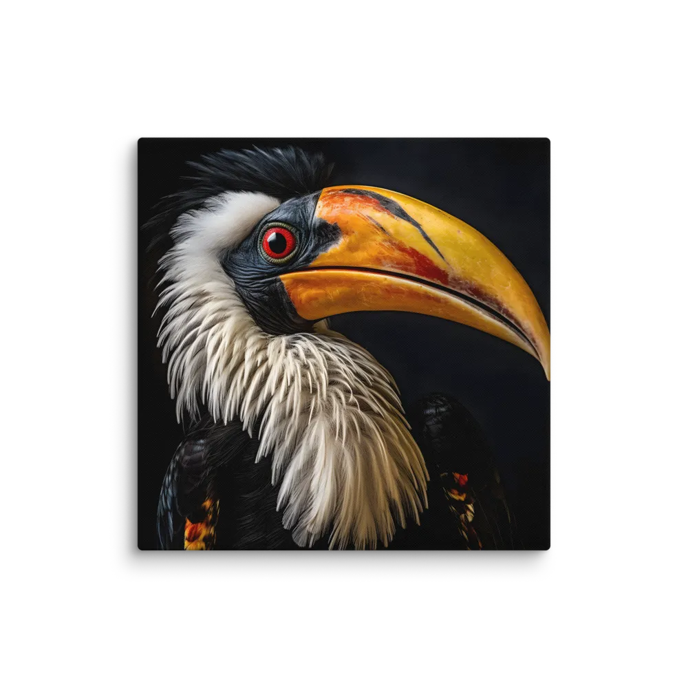 Majestic Hornbill Portrait