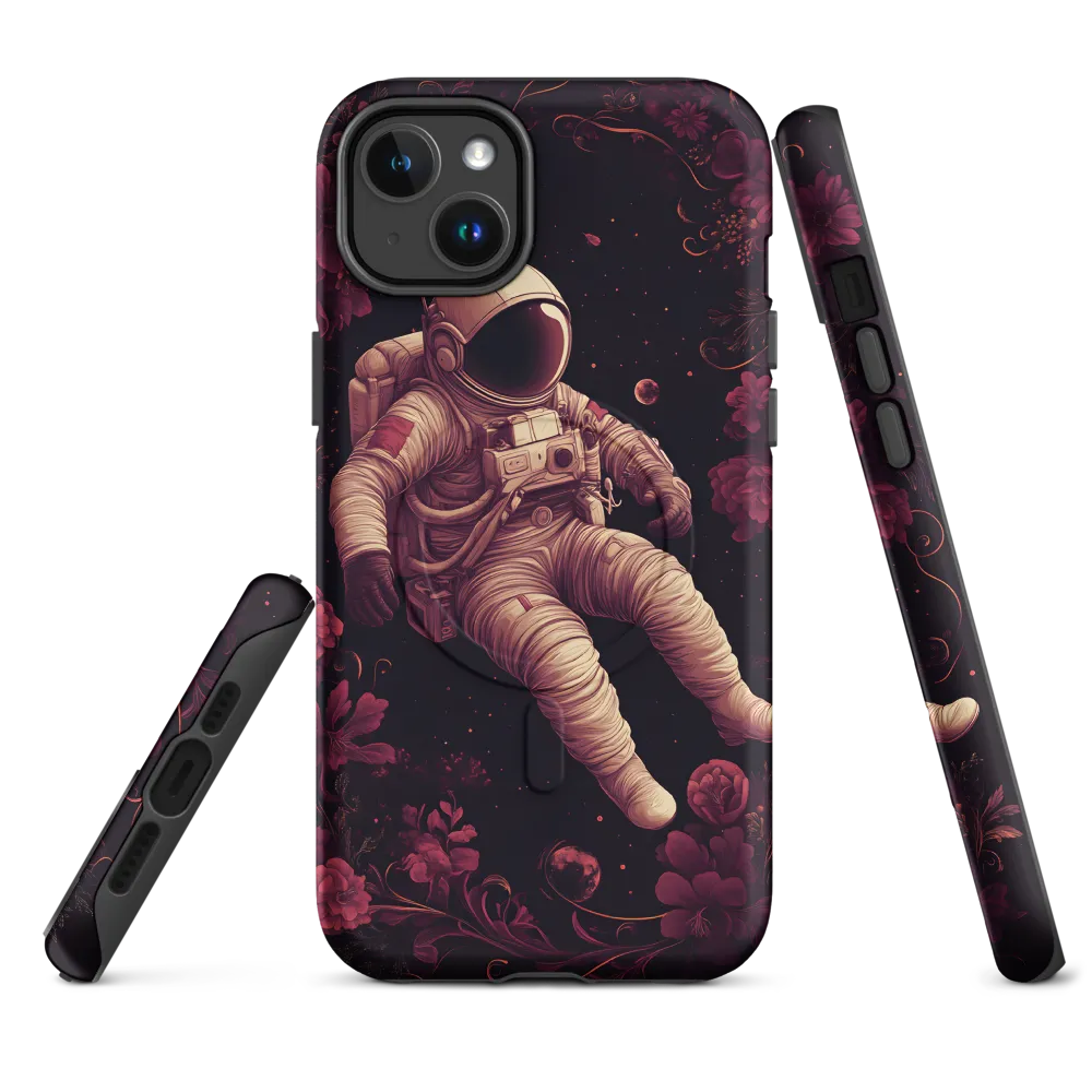 Cosmic Bloom: An Astronaut's Journey