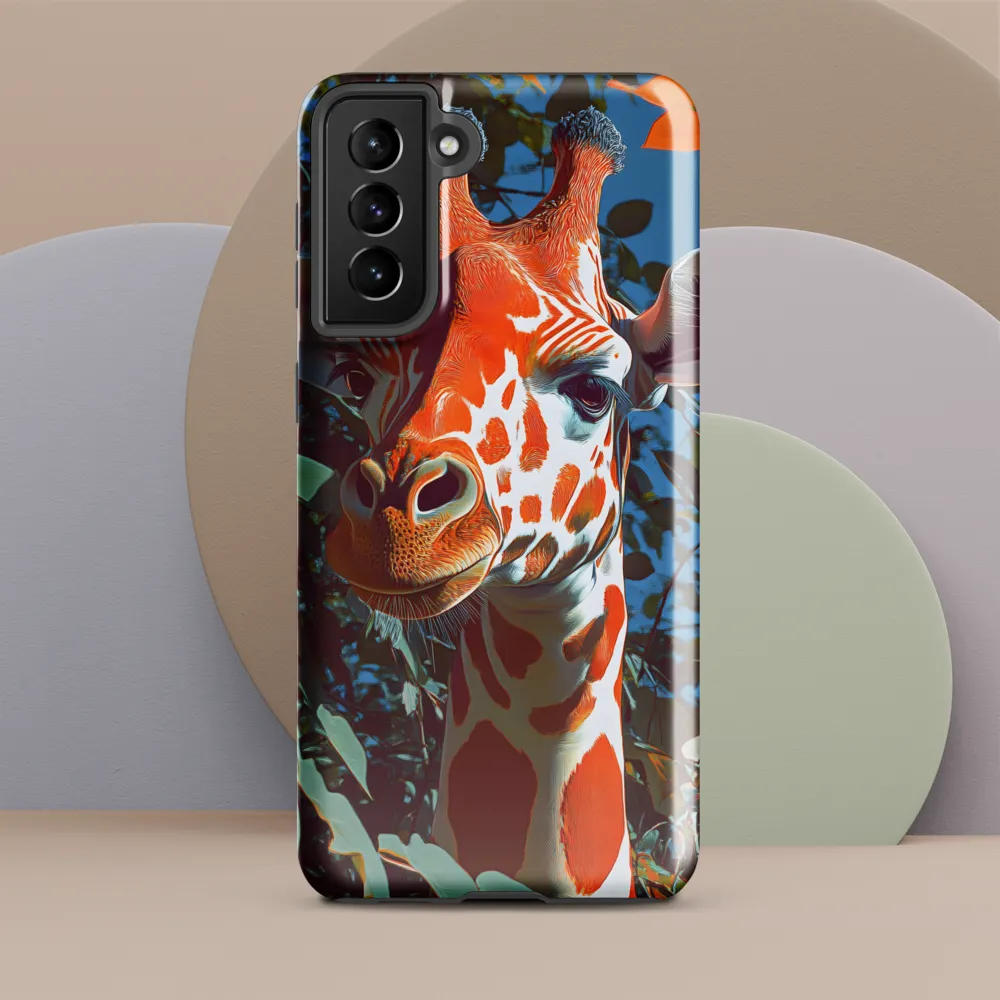 Giraffe in the Lush Canopy