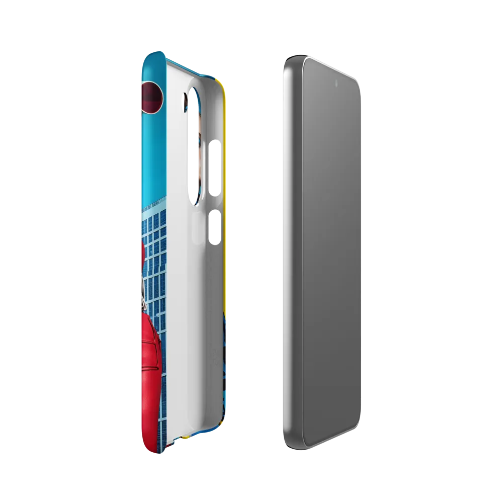 Urban Chic: A Bold Fashion Statement | Phone Case |  S23 | Snap Case | Matte