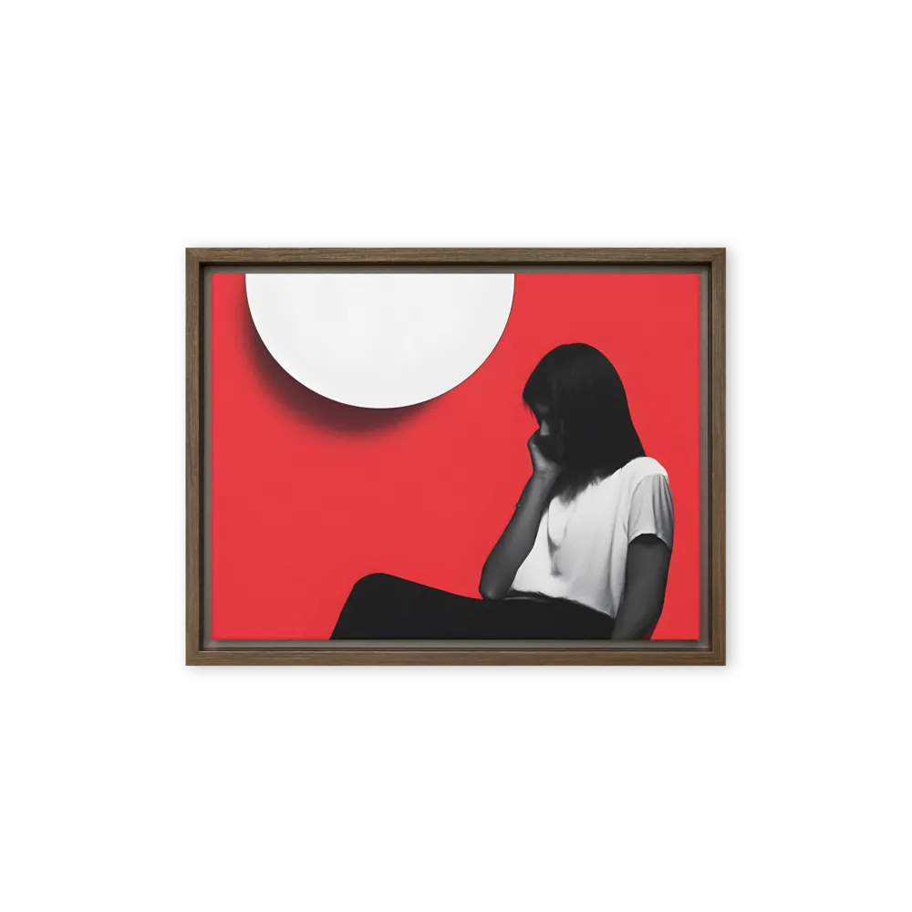 Contemplation in Red