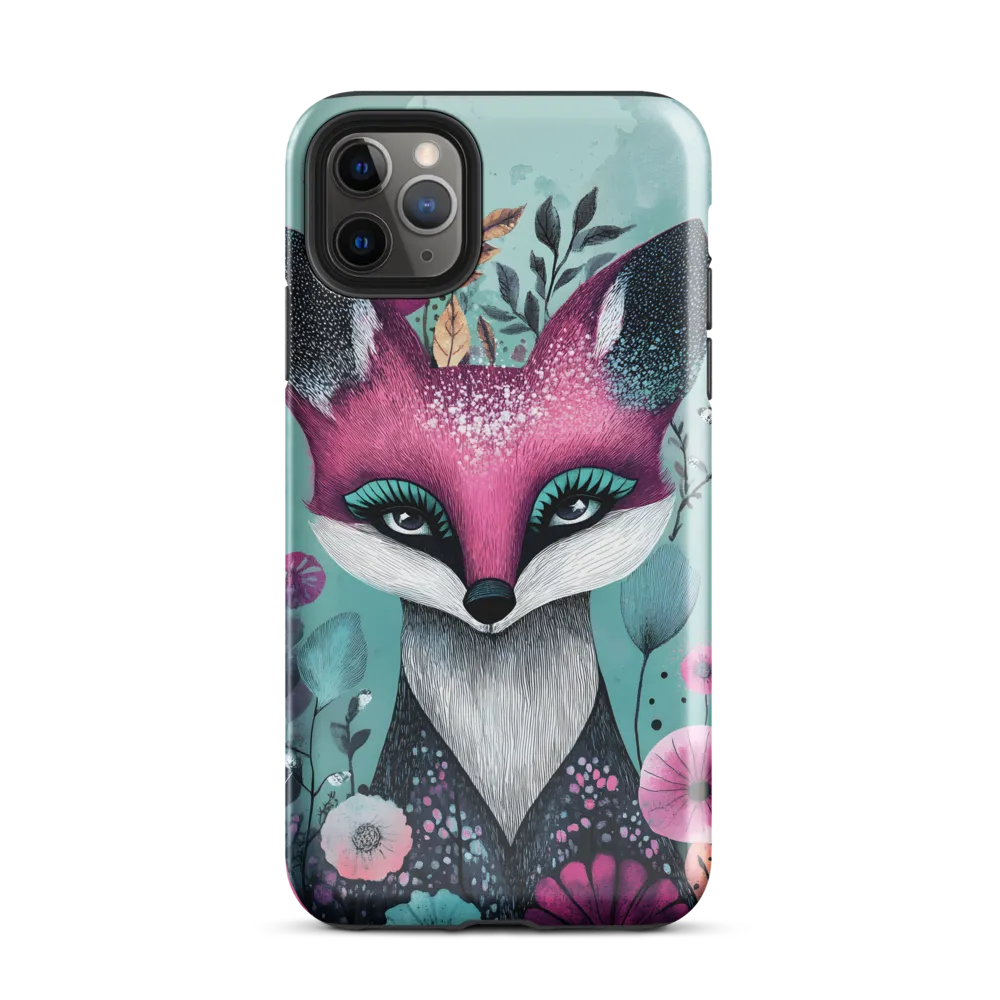 Whimsical Fox Among Blossoms | Phone Case |  11 Pro Max | Tough Case | Glossy