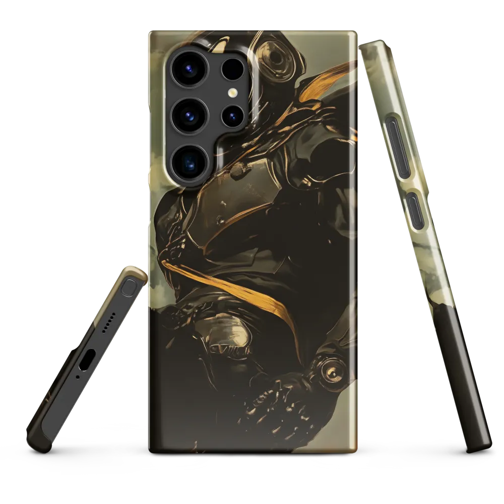 Ethereal Explorer: The Enigmatic Astronaut | Phone Case |  S24 Ultra | Snap Case | Glossy