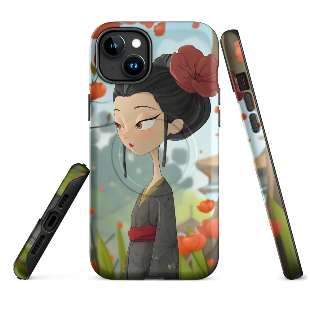 Whispers of Tranquility | Phone Case |  15 Plus | MagSafe® Tough Case | Matte