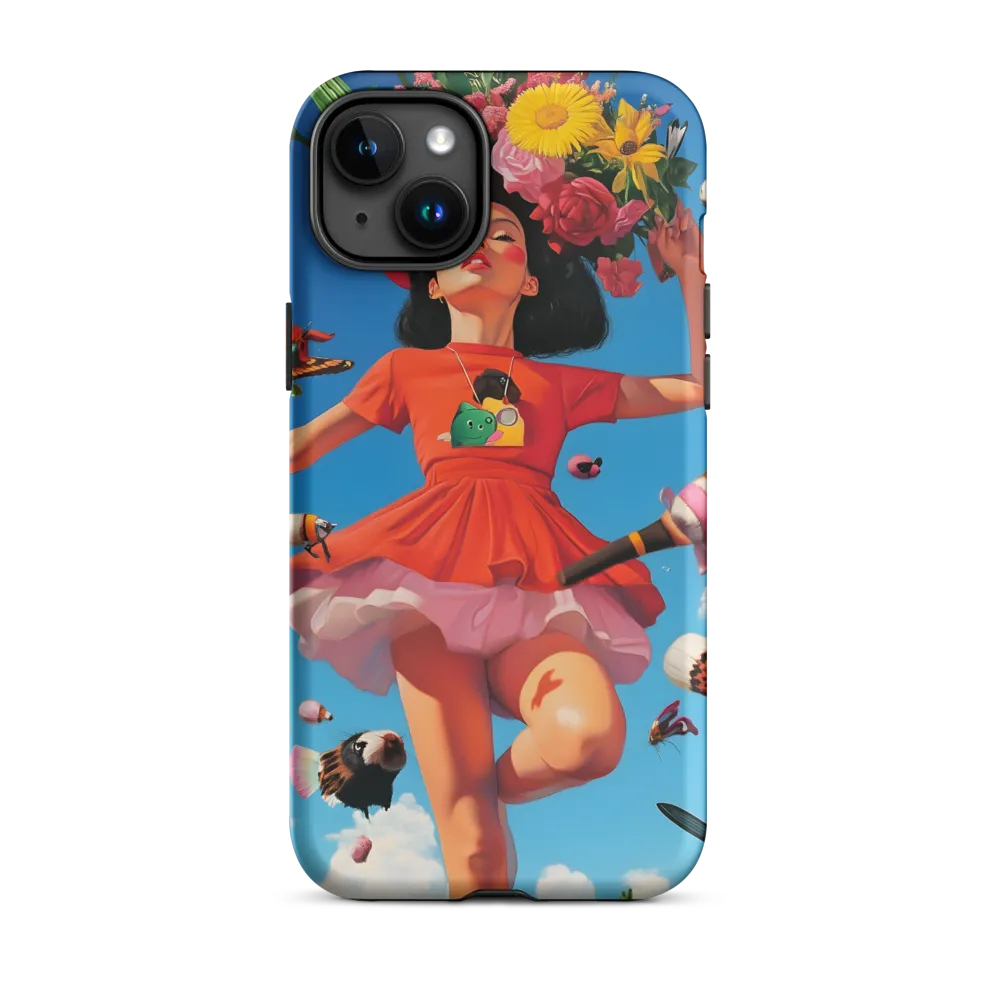 Joyful Whimsy | Phone Case |  15 Plus | Tough Case | Matte